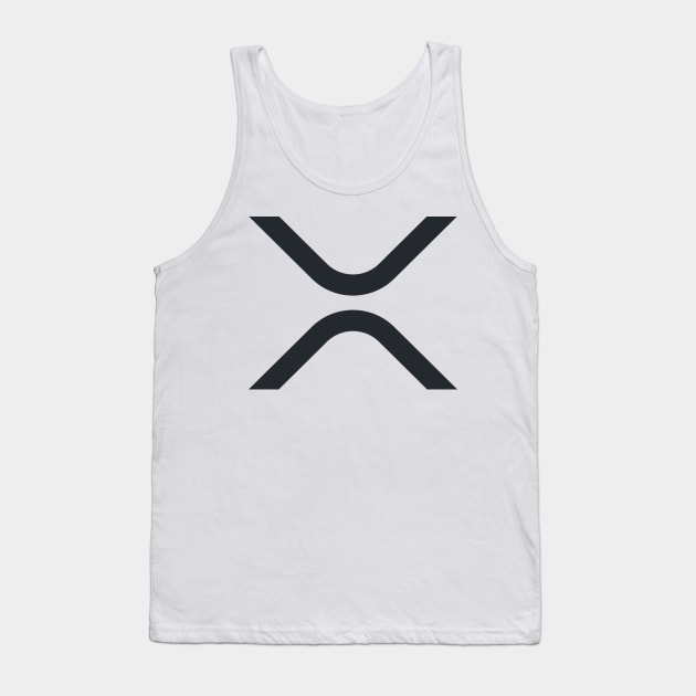 New XRP Logo Tank Top by cryptogeek